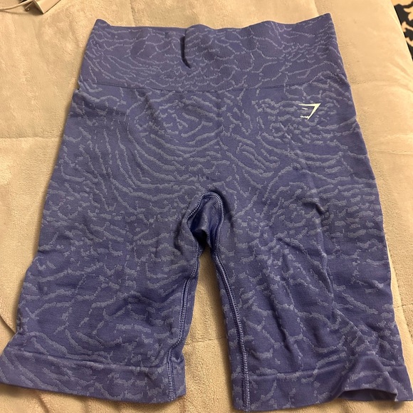 Gymshark Pants - Gym shark vital seamless animal print shorts!